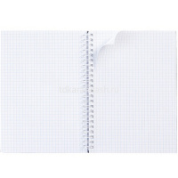 Тетрадь А5 80л клетка "INSIDE" на спирали двойная, твердая обложка 081093 от магазина "Карандаш"