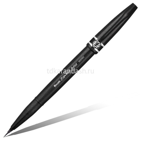 Маркер-кисть "Brush Sign Pen Artist" 0,5-5мм черный SESF30C-AX