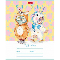 Тетрадь А5 12л линия "Кигуруми" на скобе 5 дизайнов 12Т5В2/074102 от магазина "Карандаш"