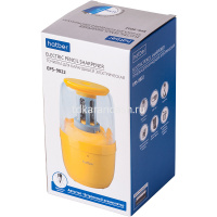 Точилка электрическая 1 отв. "EPS-9022" 105х105х190мм пластик, аккумуляторная, с автостопом ES_06042 от магазина "Карандаш"