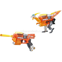 Трансформер "Пистолет" 22см пластик (набор пуль 20шт.) 2000485/SB528B от магазина "Карандаш"