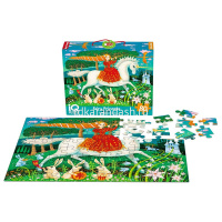 Пазлы 80 эл. "IQ пазл с отличиями.Сказочная принцесса" 978-5-8112-7261-7 от магазина "Карандаш"