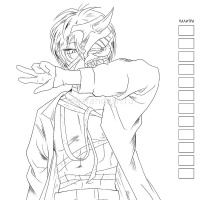 Раскраска для маркеров, карандашей и гелевых ручек "Manga Creative. Розовая" 64стр. 160г/м2 978-5-00 от магазина "Карандаш"