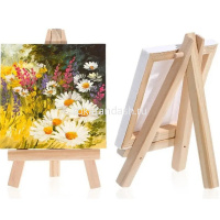 Мольберт - подставка 16х27см с холстом 20х20см, дерево Y10304-24 от магазина "Карандаш"