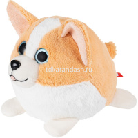 Глазастик Корги 18см бело-коричневый GKRG0 от магазина "Карандаш"