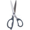 Ножницы 17см сталь, ручки пластик Soft, серые E77756
