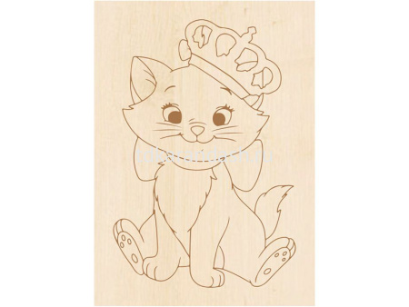 Набор для выжигания 13х18см "Милашки №1" доски 5шт 600013 от магазина "Карандаш"