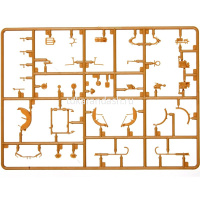 Модель "Советский мотоцикл М-72 с коляской и экипажем" 6,8см 138 детелаей 3639 от магазина "Карандаш"