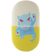 Ластик "HappyGraphix. Монстрики" овальный 4 вида 42-0049 от магазина "Карандаш"