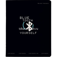 Тетрадь А5 48л клетка "Life interface" на скобе матовая ламинация Soft Touch 5 дизайнов 7-48-1279 от магазина "Карандаш"