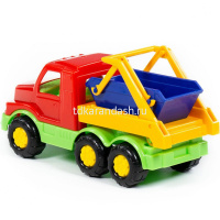 Спецмашина-коммунальная "Максик" в сетке, пластик 19,6x8,3x10,3см 35189 от магазина "Карандаш"