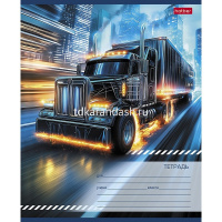 Тетрадь А5 18л клетка "Super truck" на скобе 5 дизайнов 18Т5В1/091433 от магазина "Карандаш"