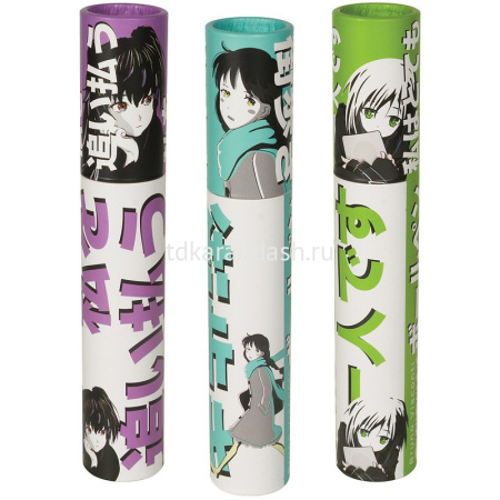 Ручка шариковая "DreamWrite. Manga Anime. City" 0,7мм синяя, в футляре, 3 вида 20-0264/17 от магазина "Карандаш"
