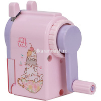 Точилка механическая 1 отв. "MiYou" 92x45x92мм пластик, 3 цвета E0641 от магазина "Карандаш"