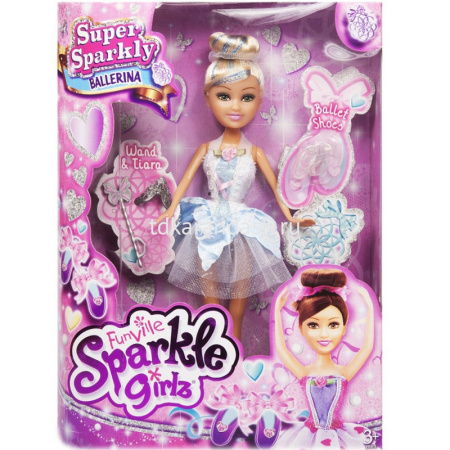 Кукла Sparkle Girlz "Принцесса балерина" (26,5 см, подвижн., аксесс., в ассорт.)