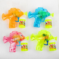 Мыльные пузыри - пистолет "Рыбка" 1 отверстие 16х12см 4 цвета 2039-639 от магазина "Карандаш"