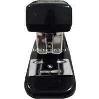 Степлер №24/6,26/6 25л глубина 45мм со скобами, пластик, черный E0306 от магазина "Карандаш"