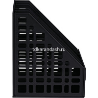 Лоток д/бумаг вертикальный 5 отделений 245х295х250мм сборный черный ЛТВ-63724/ЛТ85 от магазина "Карандаш"