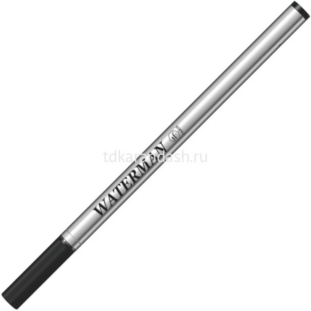 Стержень роллер 110мм/0,5мм (F) черный "Waterman" 54095/S0112670 от магазина "Карандаш"