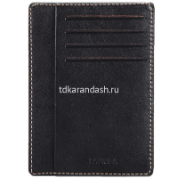 Бумажник водителя 95х130х5мм черный, натуральная кожа, в подарочной коробке BV.76.TXF. от магазина "Карандаш"