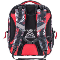 Ранец "Racing" 38х35х19см, 800гр, 2 отделения, 2 кармана, с брелком 338-82/20-05 от магазина "Карандаш"