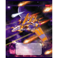 Тетрадь А5 12л клетка "Стражи галактики" на скобе 5 дизайнов 12Т5В1/074805 от магазина "Карандаш"