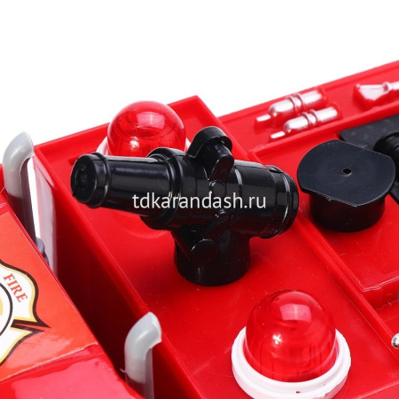 Машина р/у "Пожарная" 31х8х11,5см, с аккумулятором, пластик 1949865/666-192NA от магазина "Карандаш"