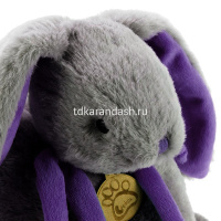 Кролик 45см серый/фиолетовый AT365052 от магазина "Карандаш"