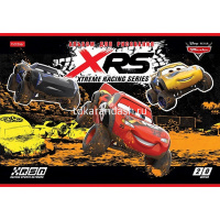 Альбом для рисования А4 20л "Тачки" на скобе 5 дизайнов 085133 от магазина "Карандаш"