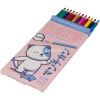 Карандаши 12 цветов "Kawaii animals" круглые, пластиковые, картон, 4 вида 30-0127 от магазина "Карандаш"