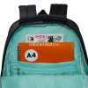 Рюкзак 42х28х14см, 690гр, 2 отделения, 3 кармана, серый/черный RD-447-1/3 от магазина "Карандаш"