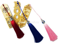 Закладка для книг с кисточкой 21х2,3см дерево, ассорти от магазина "Карандаш"