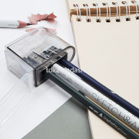 Точилка 3 отв. "Sketch&Art." с контейнером, пластик, прозрачная 35-0044 от магазина "Карандаш"