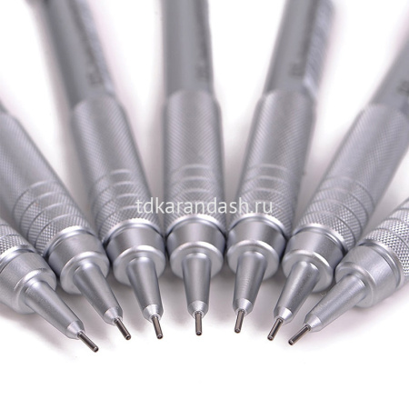 Карандаш автоматический профессиональный "Graphgear 500" 0,5мм корпус серебряный PG515-A от магазина "Карандаш"