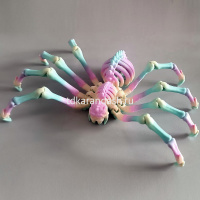 Фигурка 3D "Паук" 17х8см подвижный, пластик, 6 цветов 11264-24 от магазина "Карандаш"