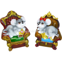 Копилка Мышка в кресле 14,5*7,5см 2 вида Y8279-19 от магазина "Карандаш"