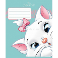 Тетрадь А5 18л клетка "Кошечка Мари" на скобе 5 дизайнов 18Т5В1/068761 от магазина "Карандаш"