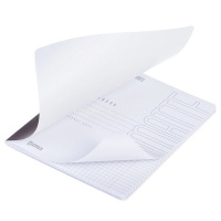 Тетрадь А5 48л клетка "SoloMatte. Каштановый мед" на скобе, ламинация Soft-touch 092725 от магазина "Карандаш"