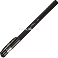 Ручка гелевая "Arris" 0,5мм черная, круглый черный матовый корпус Soft Touch EG64-BK от магазина "Карандаш"