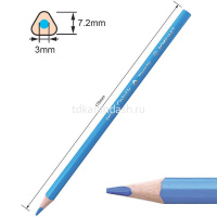 Карандаши 12 цветов "Color Pencils" трехгранные дерево, картон 9402-12 от магазина "Карандаш"