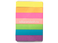 Клейкая закладка бумажная 10х50мм 7цветов по 40л (280л) 2011304 от магазина "Карандаш"