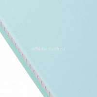 Блокнот А5 80л "Canvas. Бирюза" клетка, на спирали, пластиковая обложка 081527 от магазина "Карандаш"