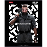 Тетрадь А5 48л клетка "Atomic Heart №1" на скобе 5 дизайнов 48Т5В1/084375 от магазина "Карандаш"