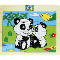 Пазл 20 эл. 15х18см 7 видов, дерево Y4502-16 от магазина "Карандаш"