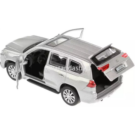 Машина "Chevrolet Tahoe/Lexus LX-570" цвет ассорти, инерционная, металл 12см (открывающиеся двери) от магазина "Карандаш"