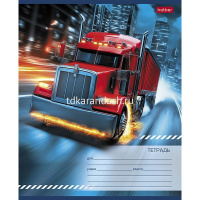 Тетрадь А5 18л клетка "Super truck" на скобе 5 дизайнов 18Т5В1/091433 от магазина "Карандаш"