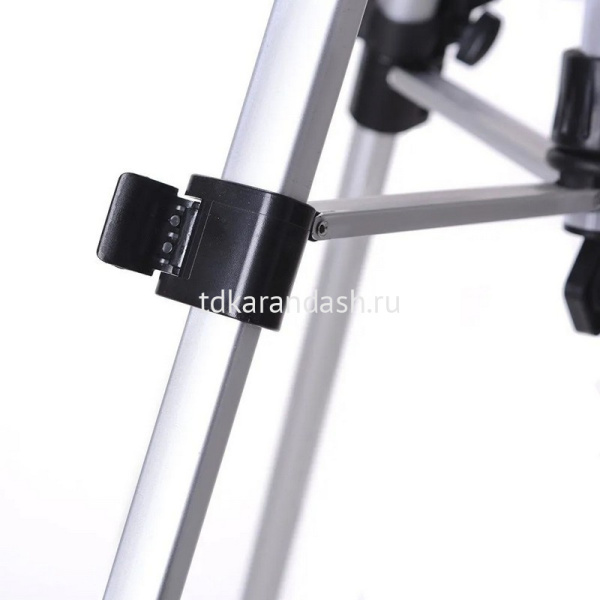 Мольберт напольный "Тренога" 160м с регулятором по высоте, алюминий HZ6105 от магазина "Карандаш"