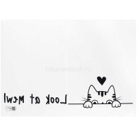 Пленка для труда "Кошачьи ушки" 42х30см, прозрачная ЭВА 650мкм 69118 от магазина "Карандаш"