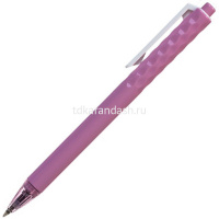 Ручка шариковая "Crystall" 0,5мм синяя, автомат, круглый корпус, чернила soft ink BP_079554 от магазина "Карандаш"