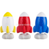 Точилка 1 отв. "Rocket. Bumpees" с ластиком, пластик, 3 цвета ER00601